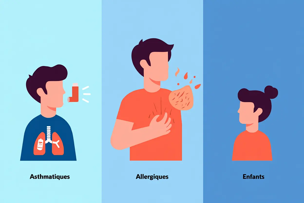 Groupes à risque des sulfites